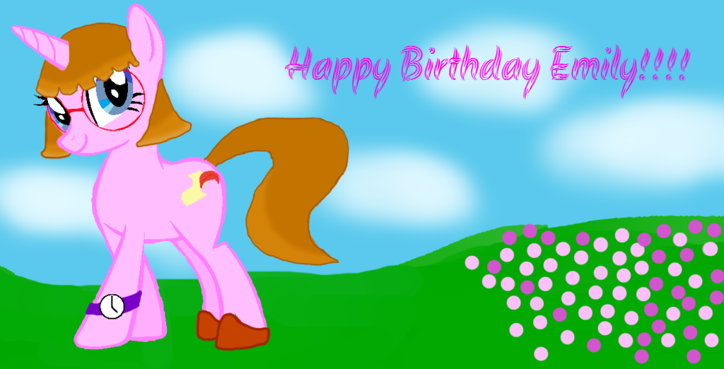Happy Birthday Emily!~ by MistTheElf on DeviantArt