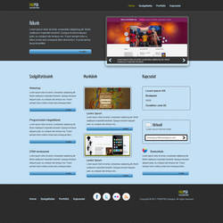 Blue webdesign free