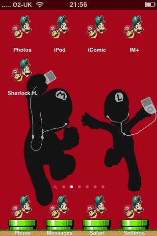 Mario iPhone Theme