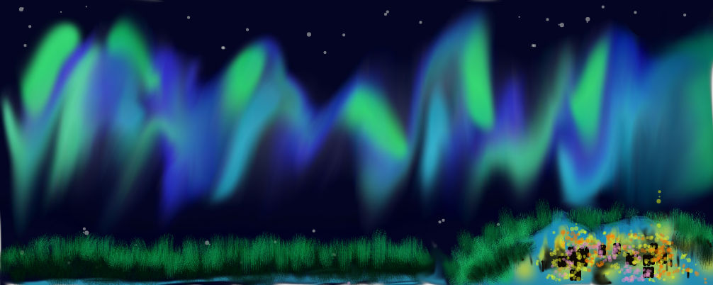 aurora borealis by Chaea-Stone on DeviantArt