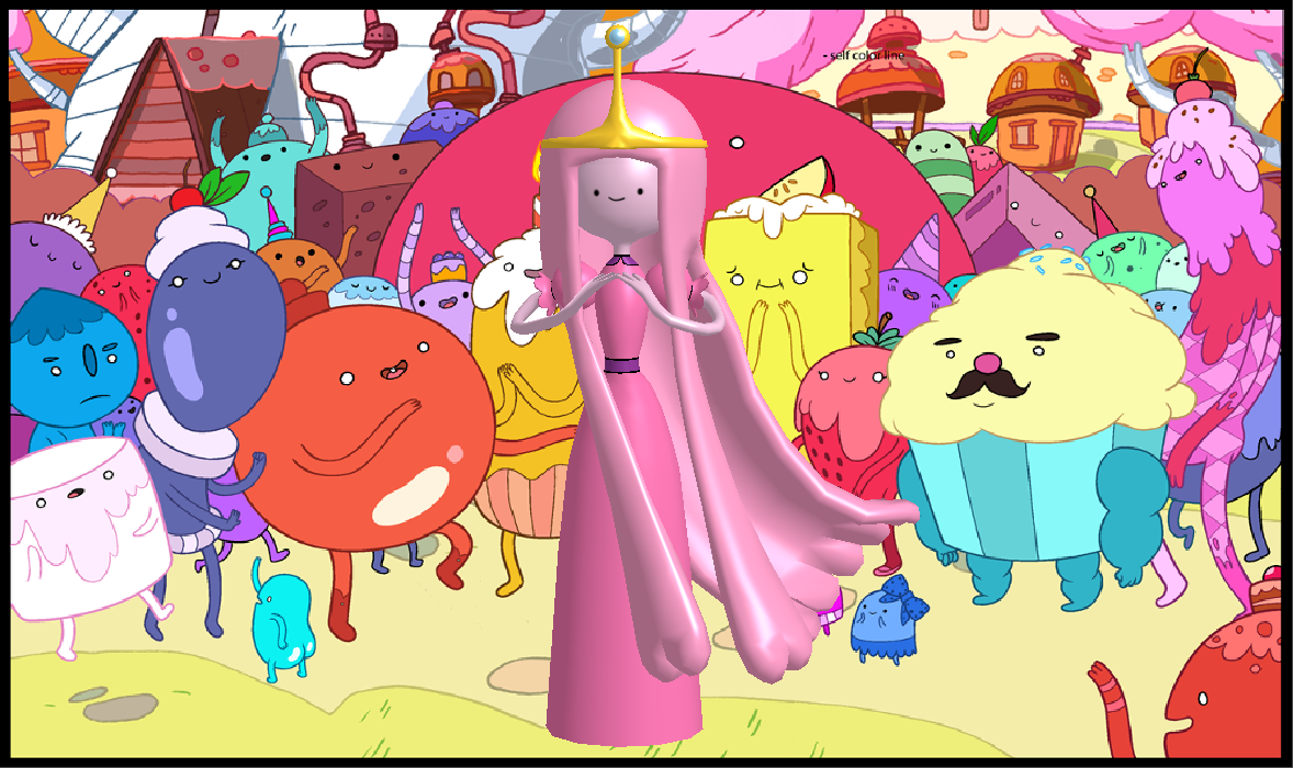 Princess BubbleGum for XNALara