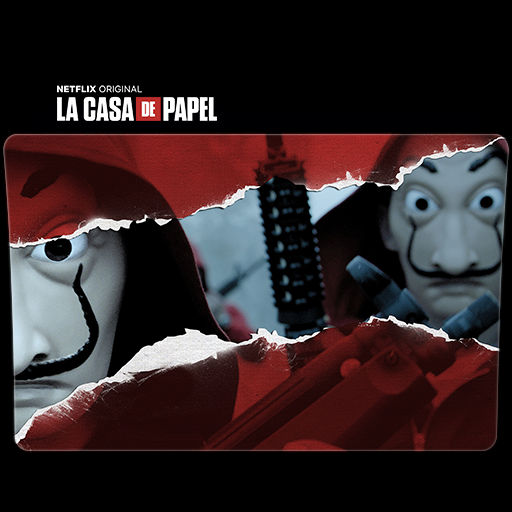 la casa de papel money heist folder