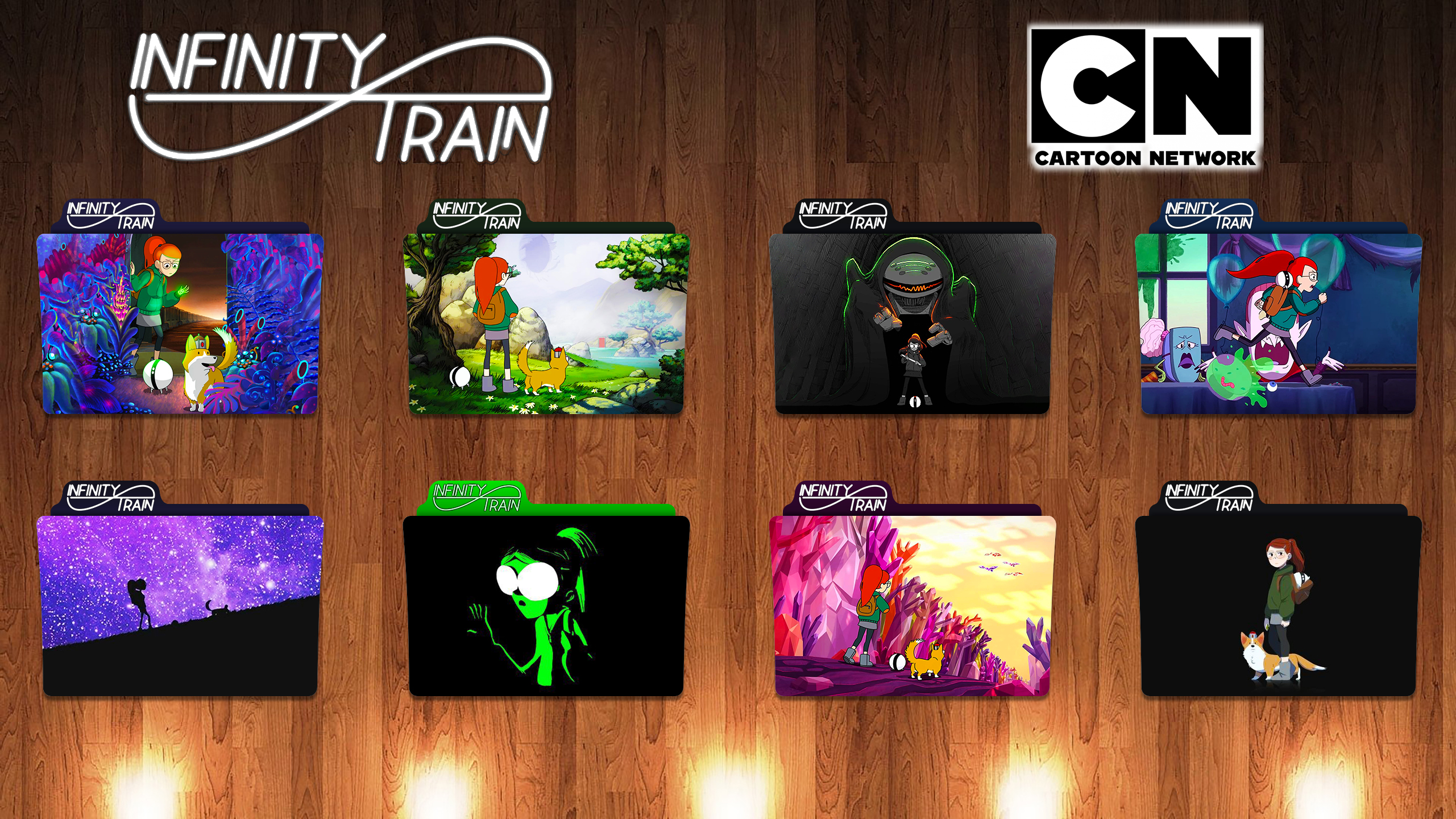 Infinity Train Folder Icon by MrArtoholic on DeviantArt