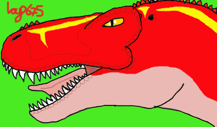 Terry The Tyrannosaurus-Rex 2 by Loup675 on DeviantArt