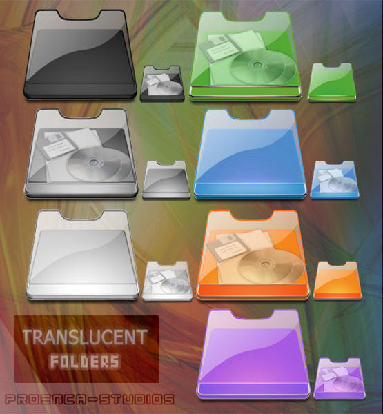 Translucent Folders icons by proenca on DeviantArt