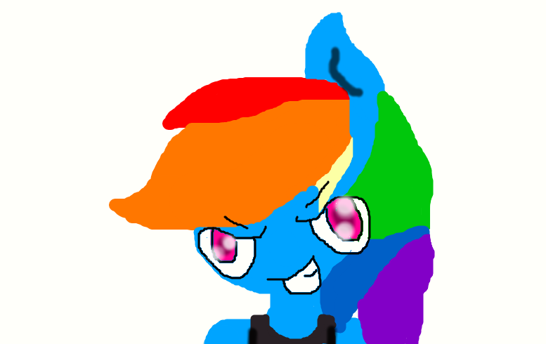 how i draw rainbow dash by rainbowdash34453 on DeviantArt