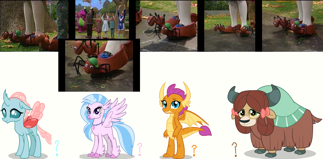 Who Should wear the Little Ant Slipper? by HunterBrony101 on DeviantArt Who Should wear the Little Ant Slipper? by HunterBrony101 on DeviantArt