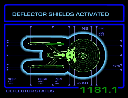 Deflector Status - animated