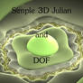 Simple 3D Julian and DOF Tut