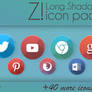 Z! Long Shadow icon pack