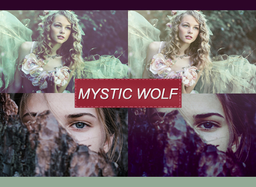 PSD #11 | Mystic Wolf by Bonitarogue on DeviantArt
