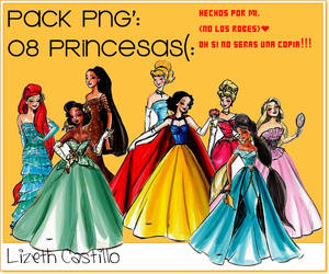 Princesas PNG' Pack