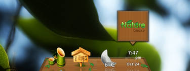 Nature Docky Theme