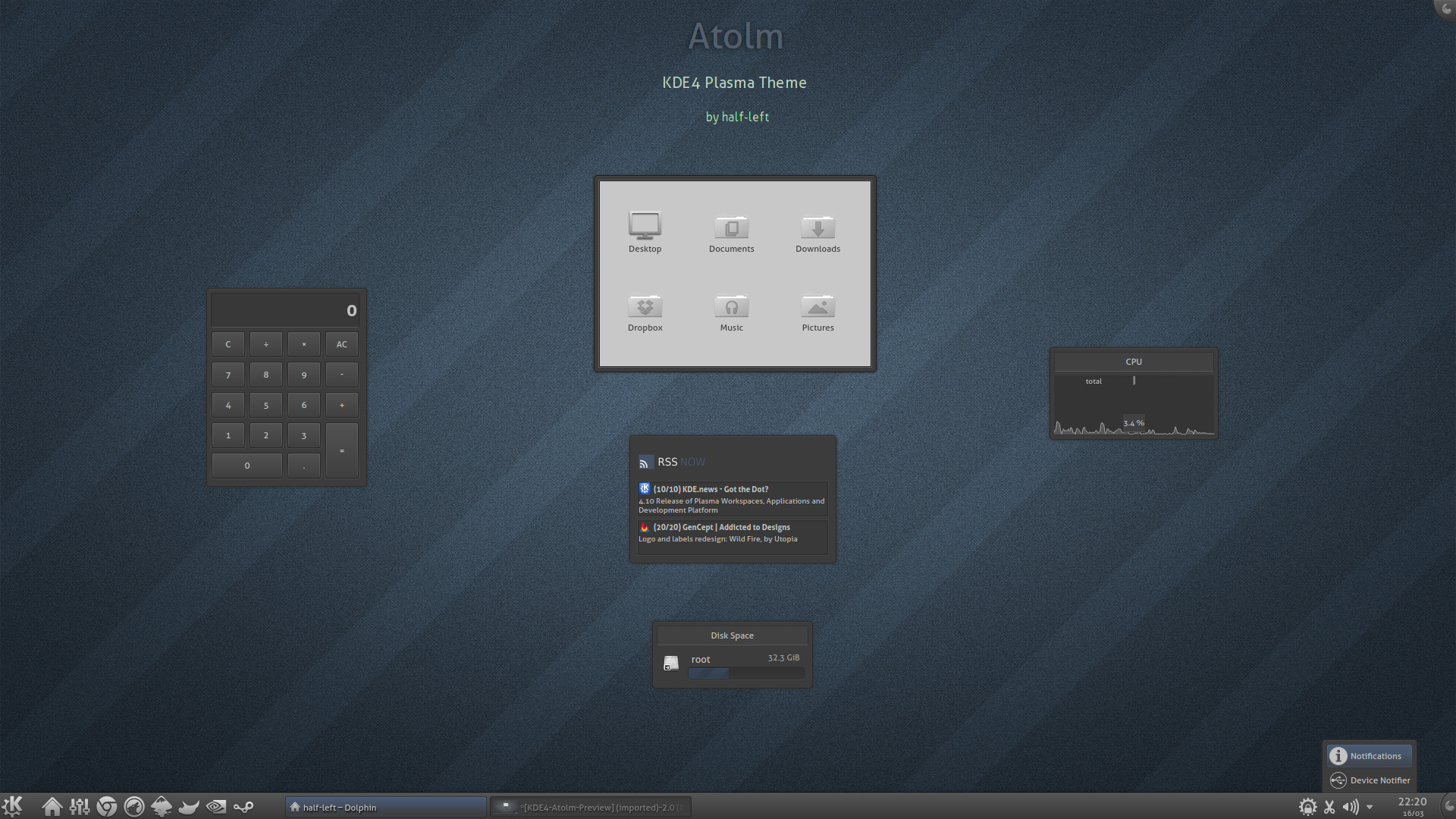 KDE4 - Atolm