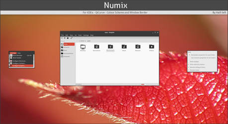 KDE4 - QtCurve - Numix by half-left