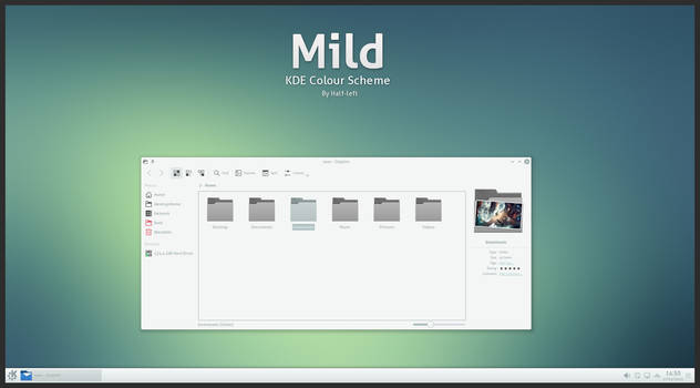 Mild - KDE Colour Scheme