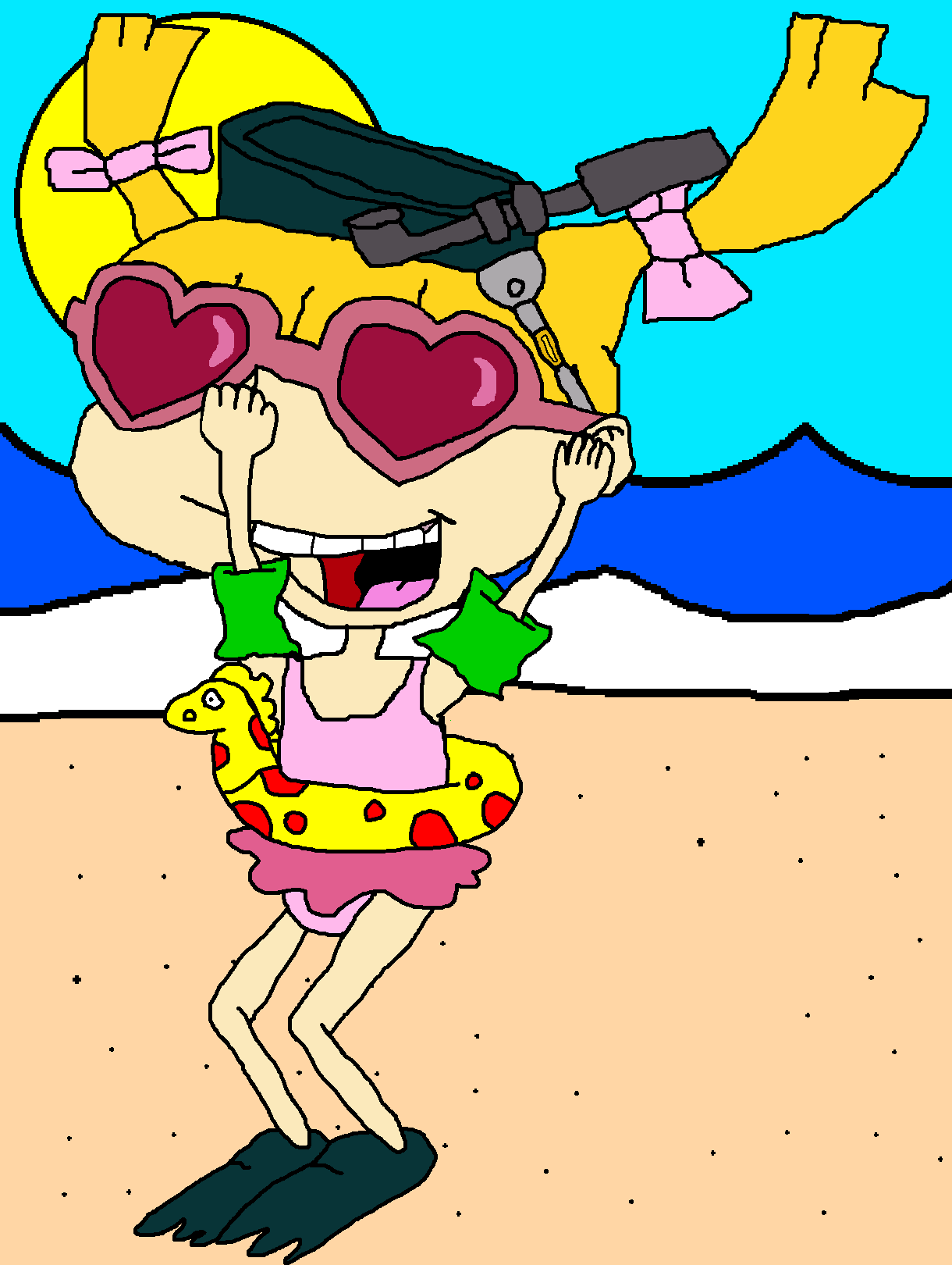 Angelica's Swim Dance at the Beach by sotosbros on DeviantArt