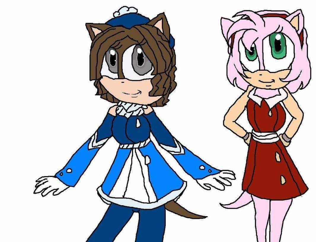I love Amy Rose by RainiTheHedgehog on DeviantArt