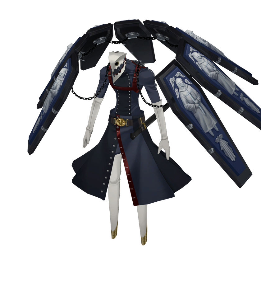Persona 5 Royal Thanatos [FBX/XPS] by necroalx on DeviantArt