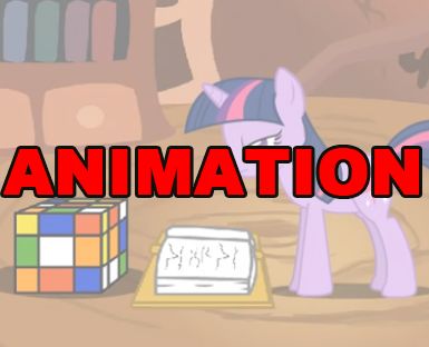 MLP: FiM - Double Rainboom - Test Animation 1