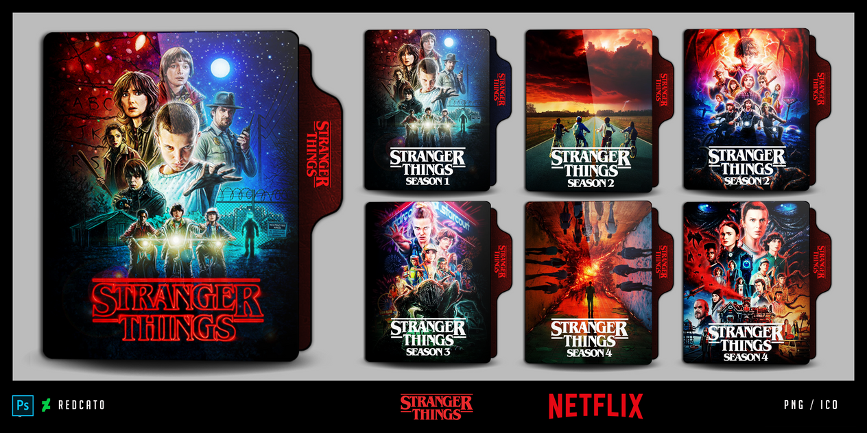 Stranger Things Folder Icon by Redcat0 by Redcat0 on DeviantArt