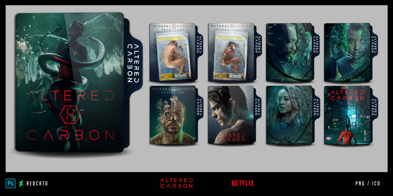 Altered Carbon Folder icon by Redcat0 by Redcat0 on DeviantArt