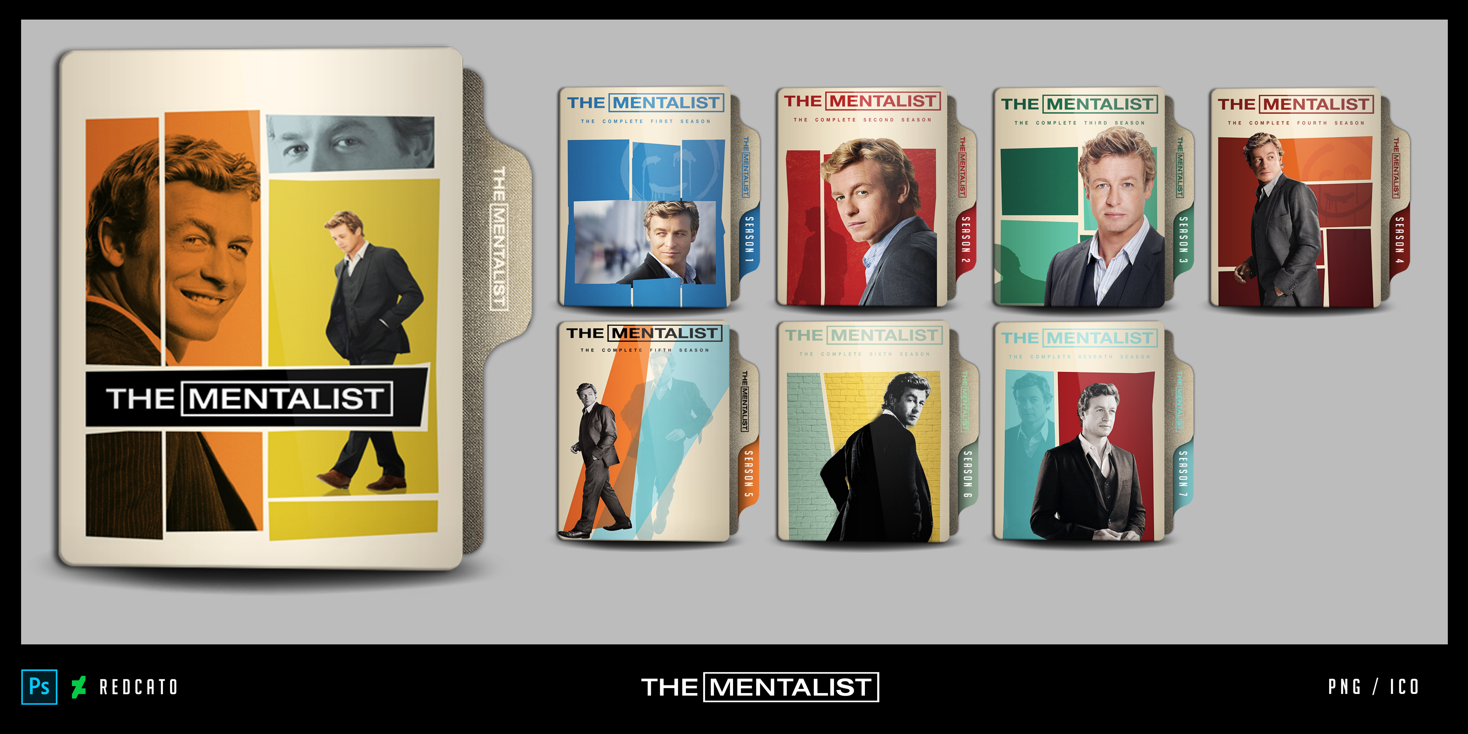 The Mentalist Folder icon by Redcat0 by Redcat0 on DeviantArt