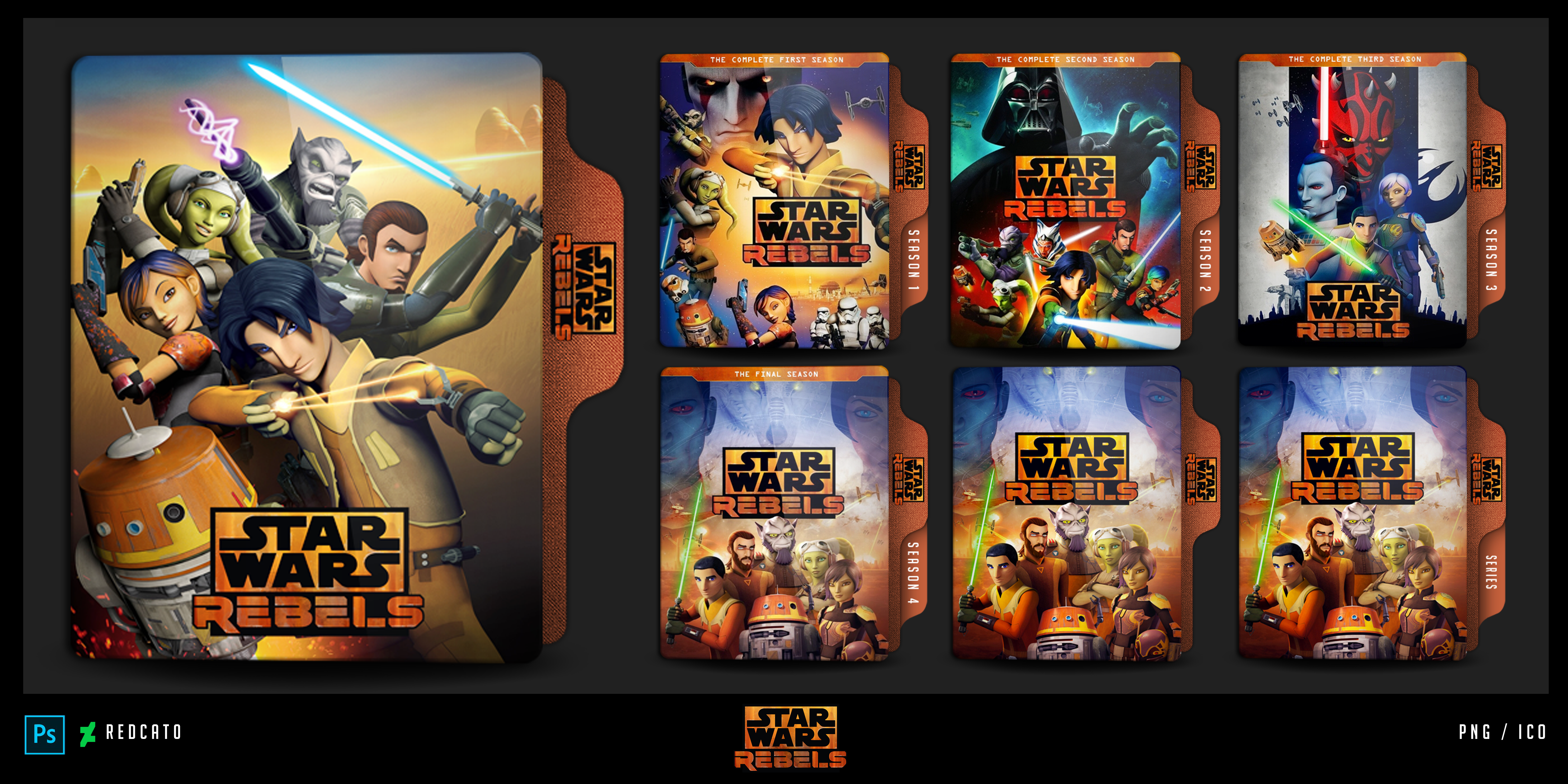 Star Wars Rebels Folder icon by Redcat0 by Redcat0 on DeviantArt