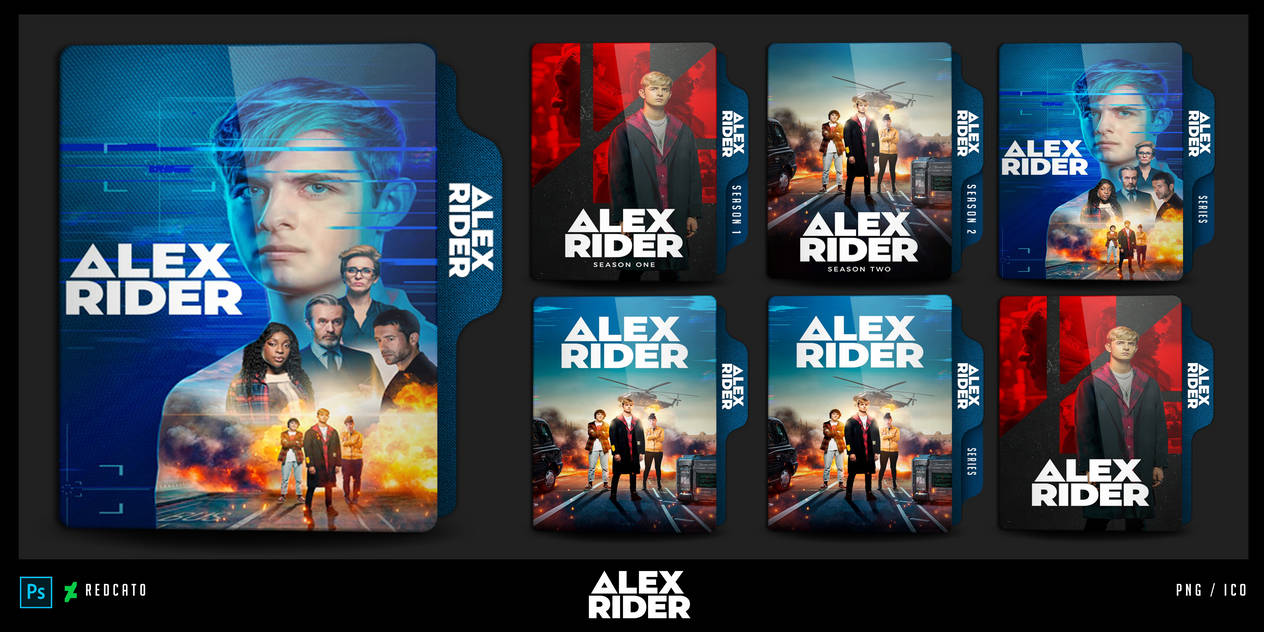 Alex Rider Folder icon by Redcat0 by Redcat0 on DeviantArt