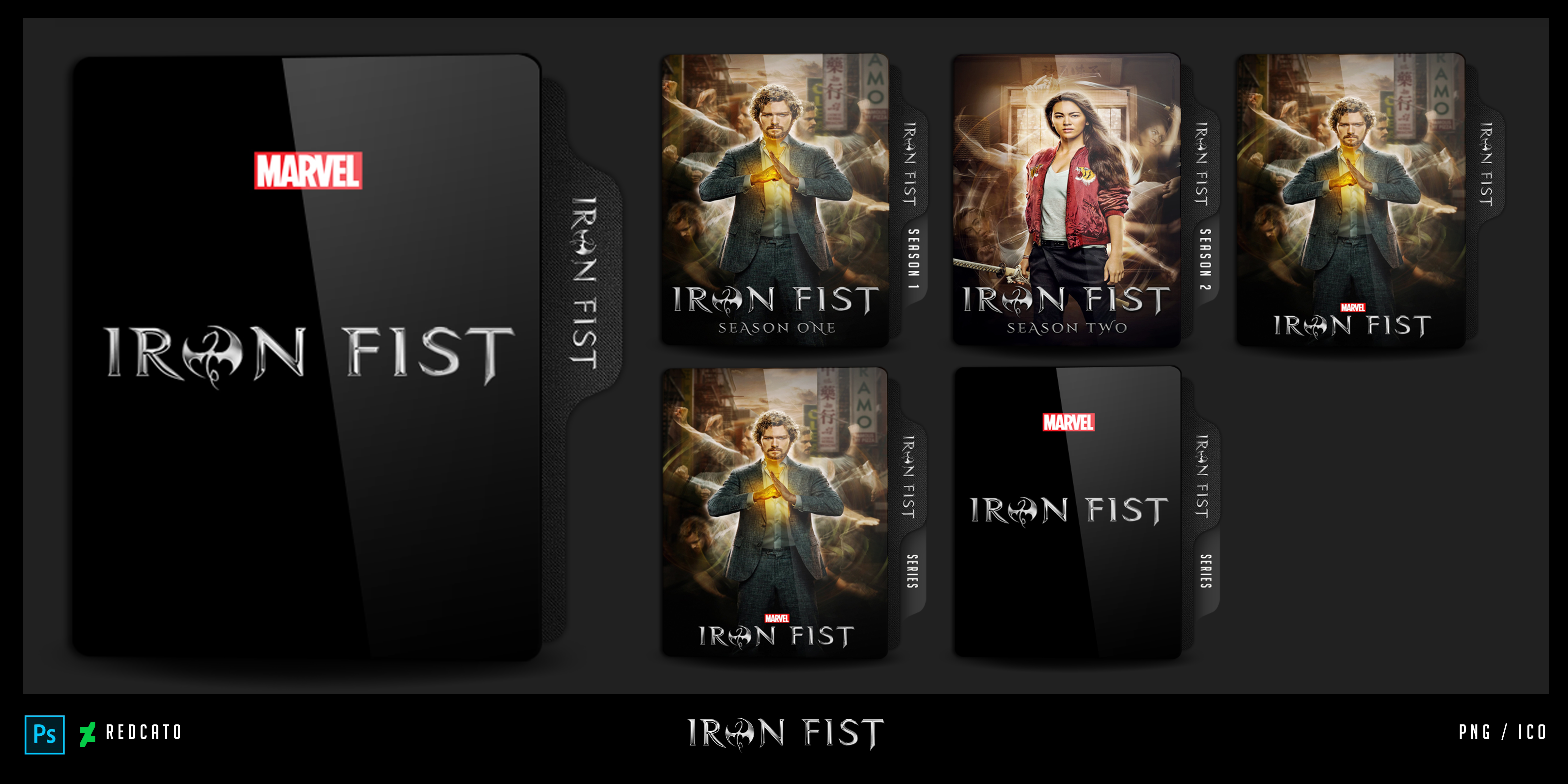 Marvel's Iron Fist (2017) Folder Icon by genralhd on DeviantArt