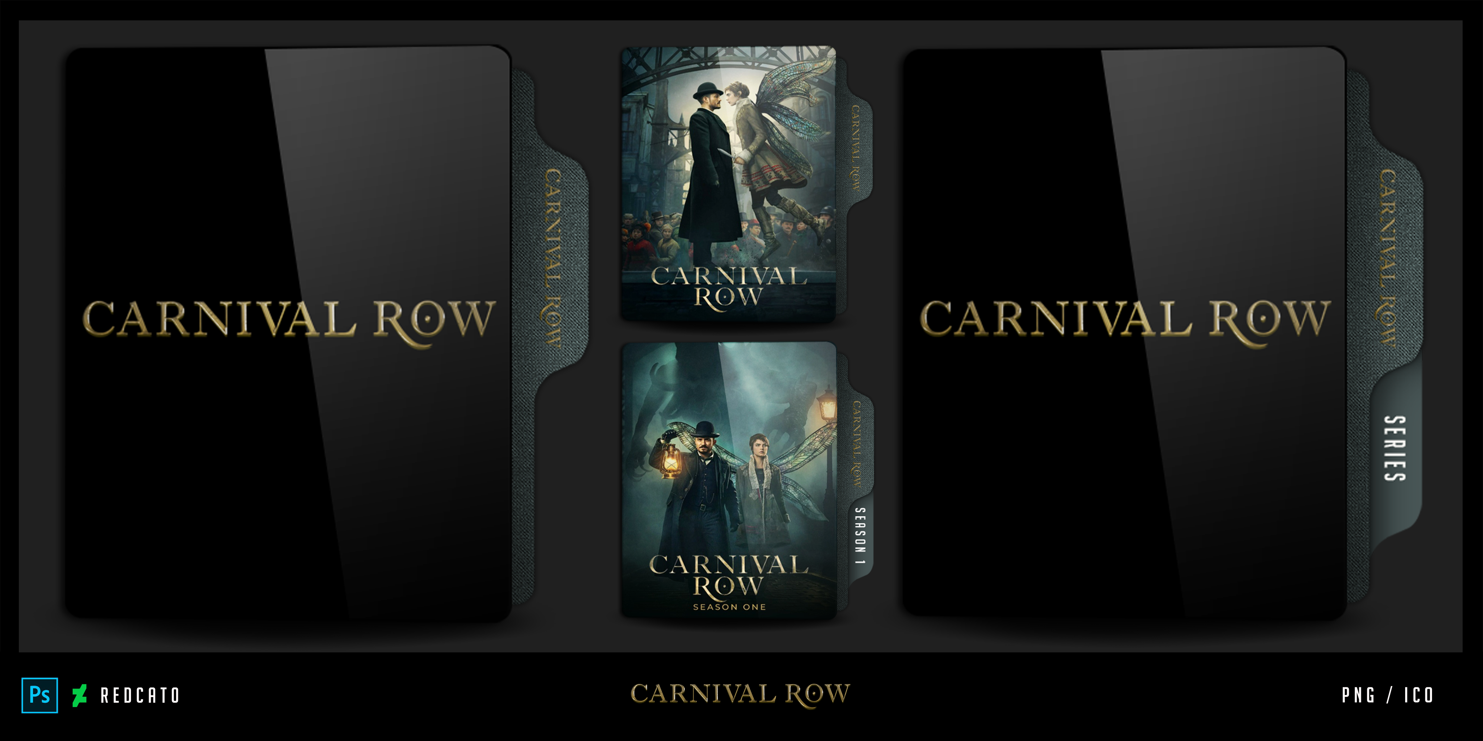Carnival Row [Season 1] Folder icon by Redcat0 by Redcat0 on DeviantArt