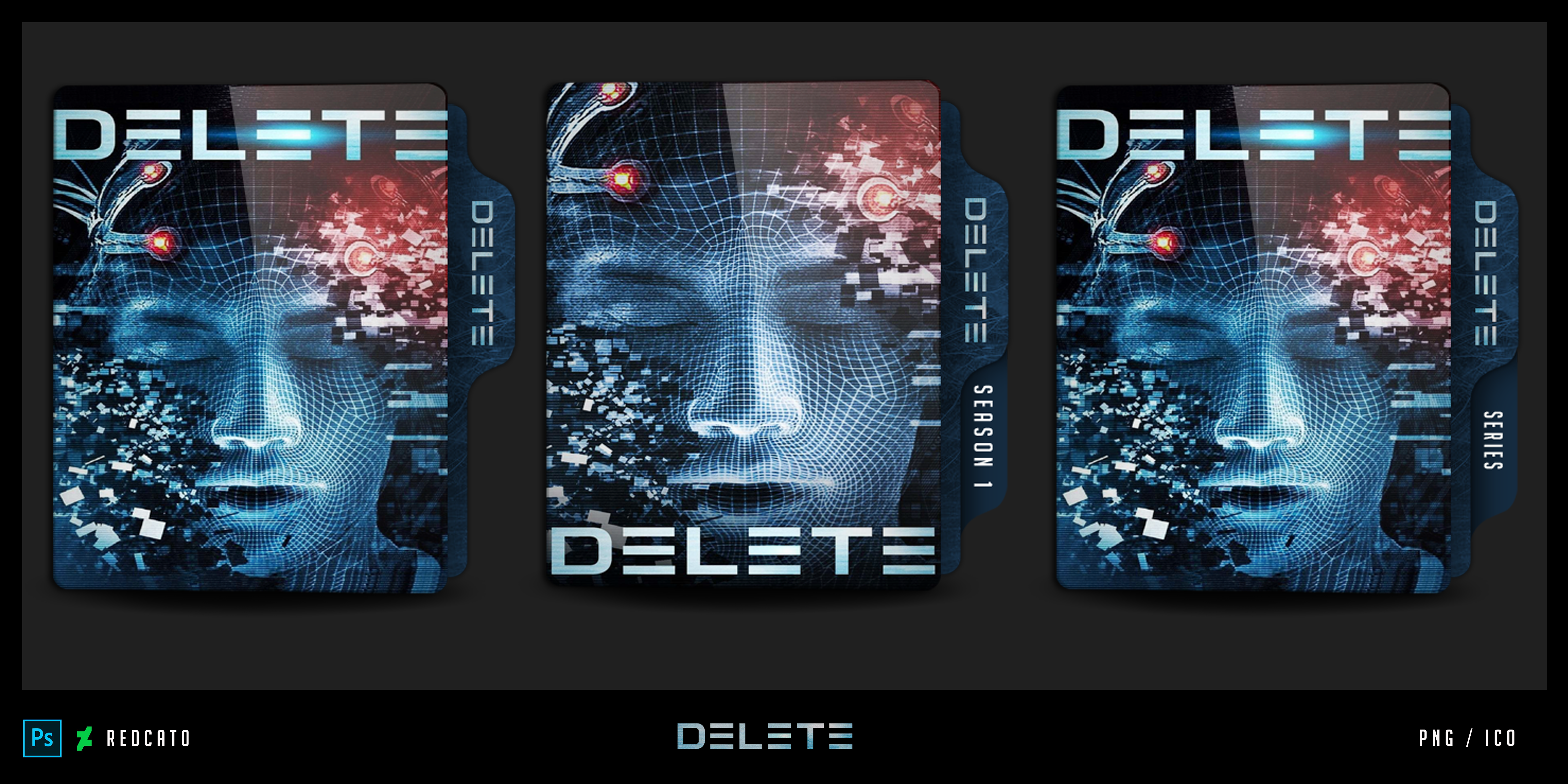 Delete Folder icon by Redcat0 by Redcat0 on DeviantArt