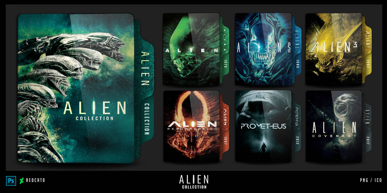 Alien Collection v2 Folder icon by Redcat0 by Redcat0 on DeviantArt