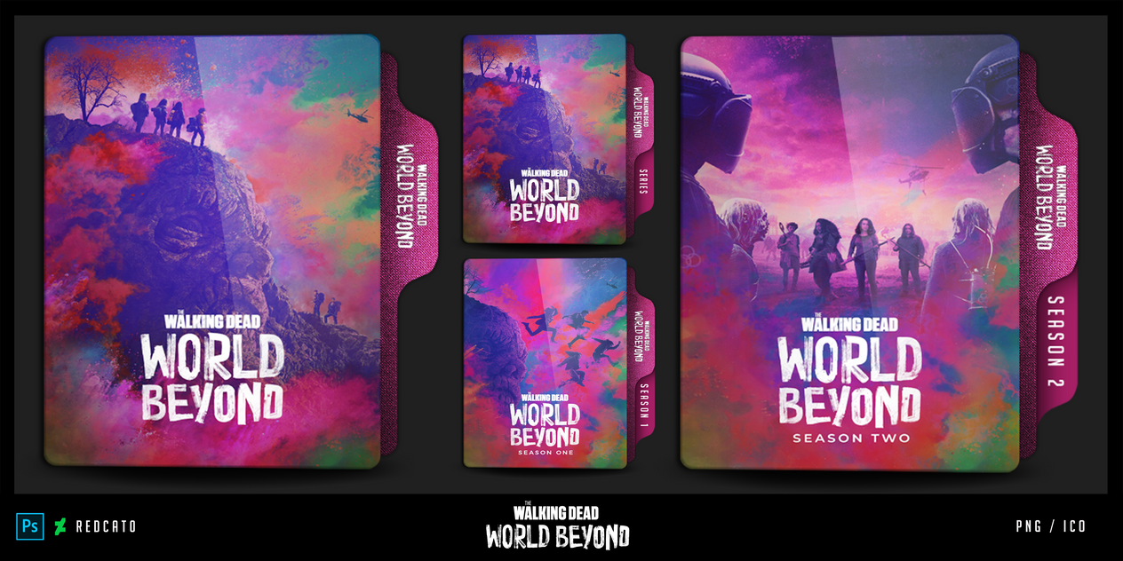Walking Dead World Beyond Folder icon by Redcat0 by Redcat0 on DeviantArt