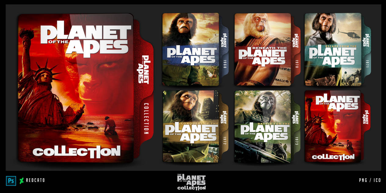 Planet of the Apes Collection Folder icon by Redcat0 on DeviantArt