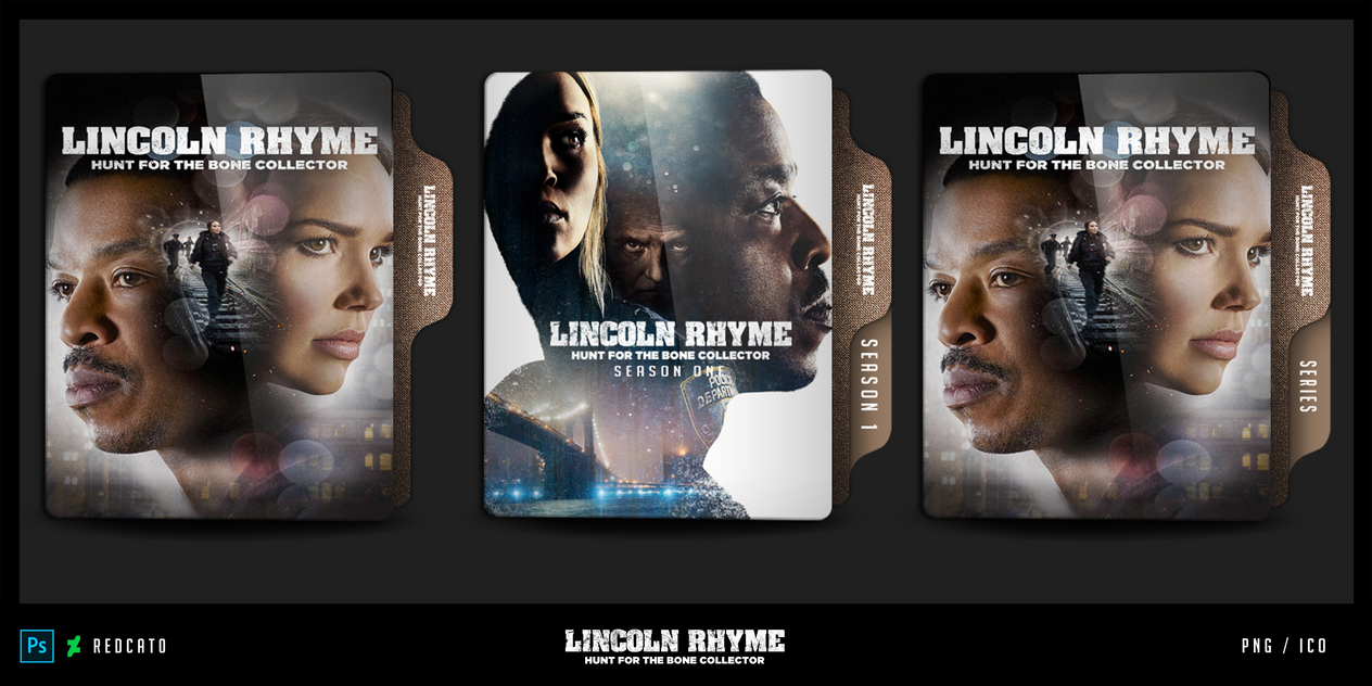 Lincoln Rhyme Hunt For The Bone Collector Folder by Redcat0 on DeviantArt