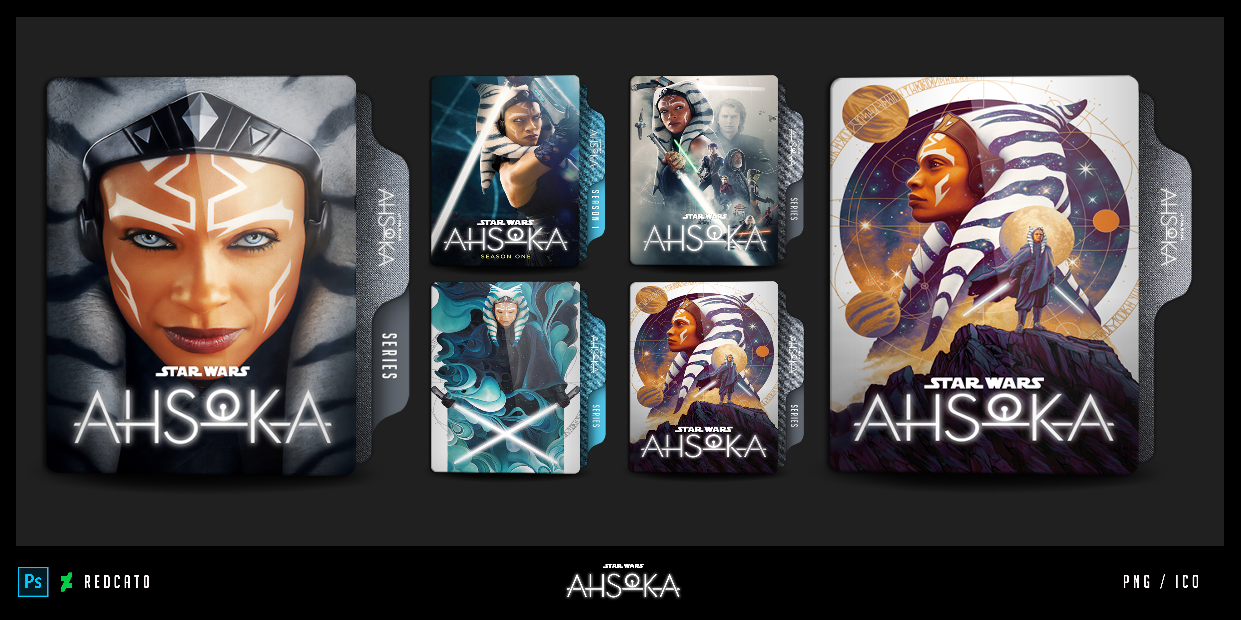 Ahsoka (2023) Folder icon by Redcat0 by Redcat0 on DeviantArt