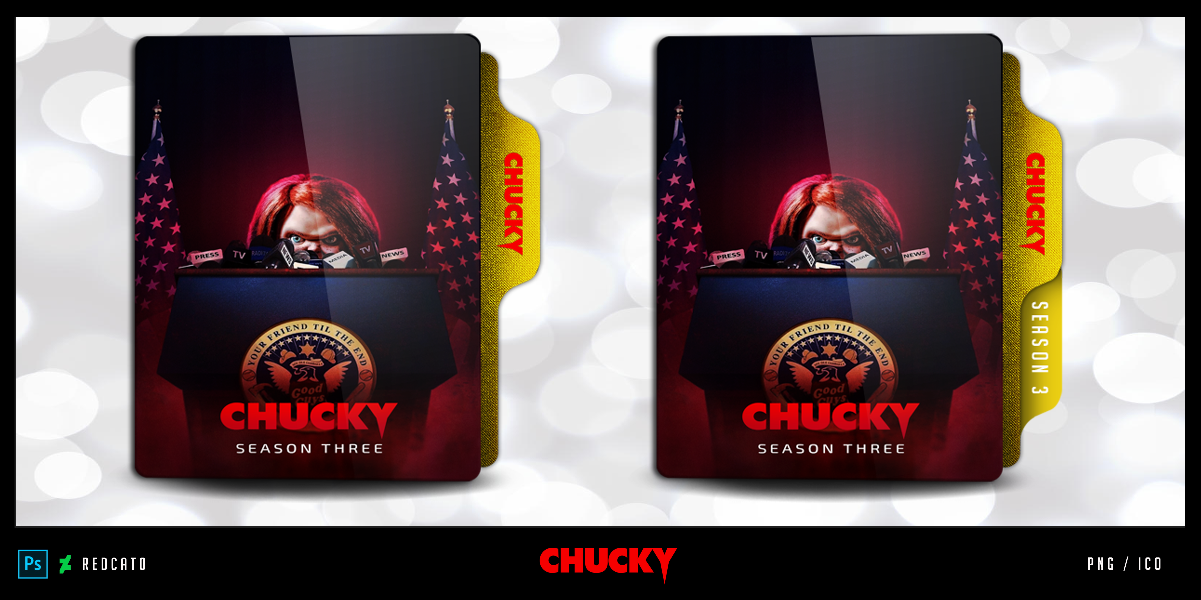 Chucky Season 3 Folder icon by Redcat0 by Redcat0 on DeviantArt