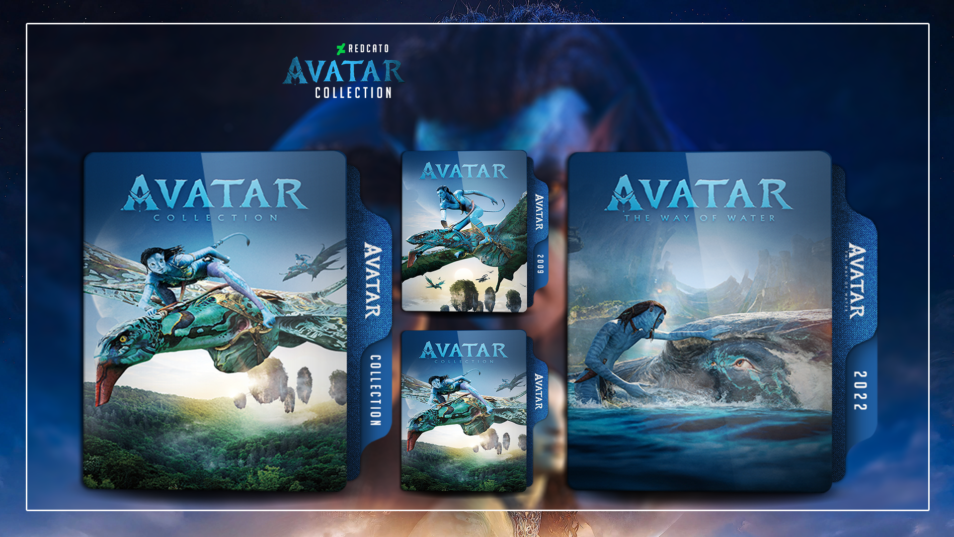 Avatar Collection Movie Folder icon by Redcat0 by Redcat0 on DeviantArt