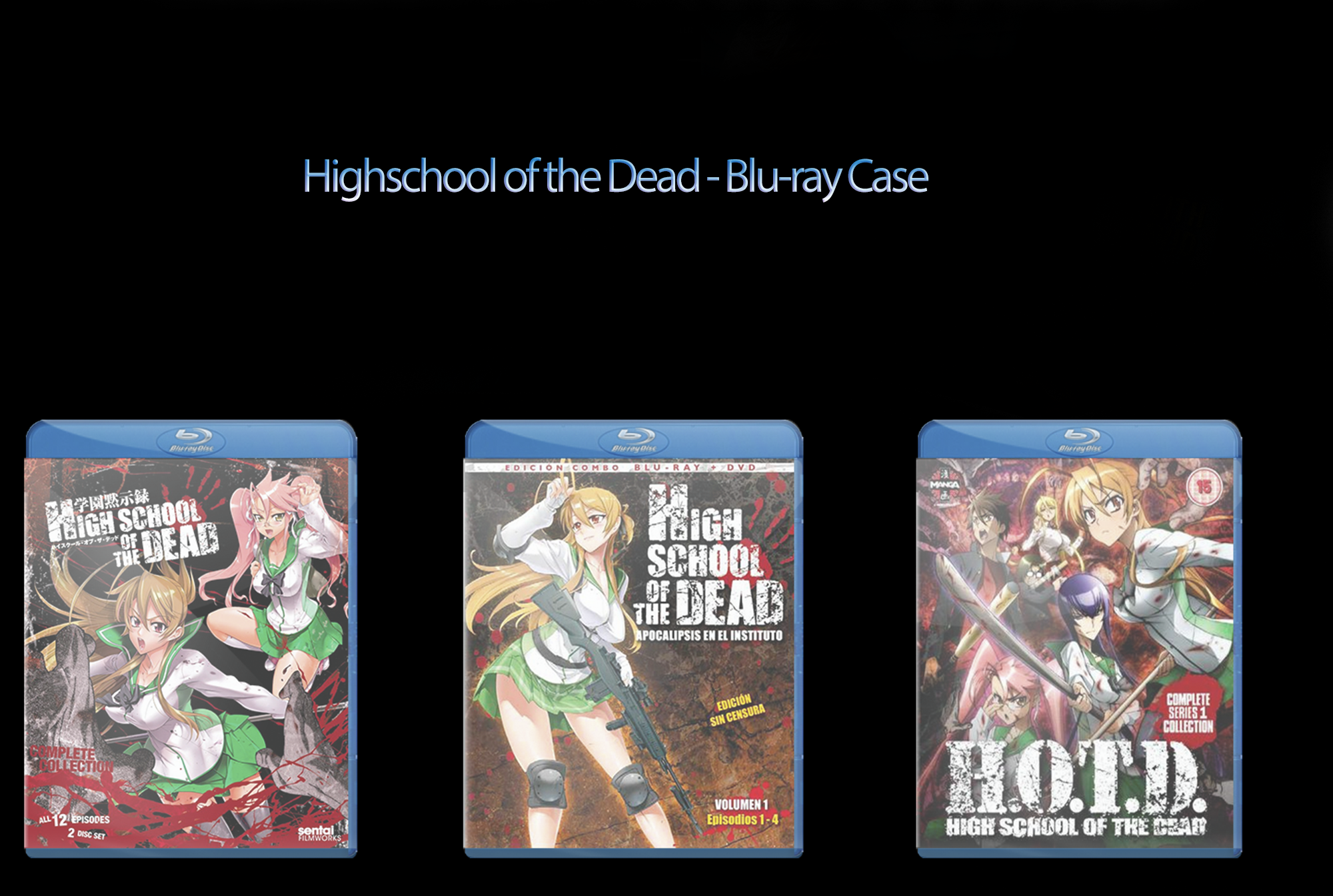 High School of the Dead Blu-ray