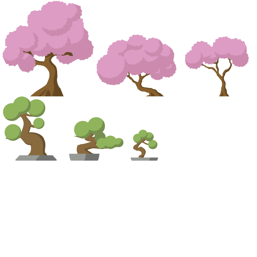 Japanese Trees by android272