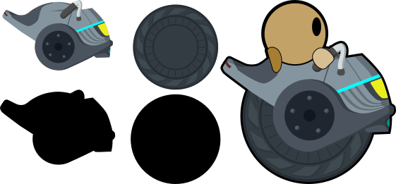 Teeworlds Hornet Motorcycle by android272