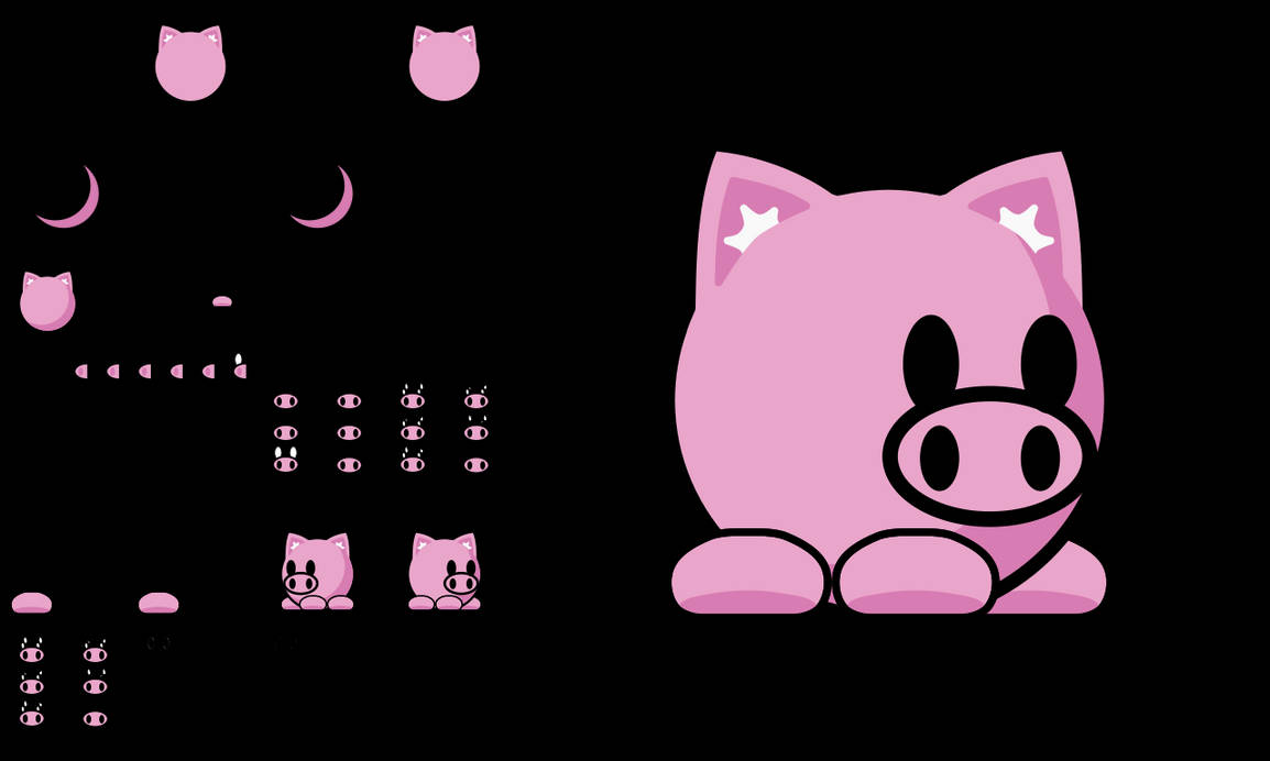 Teeworlds Tee Pig by android272