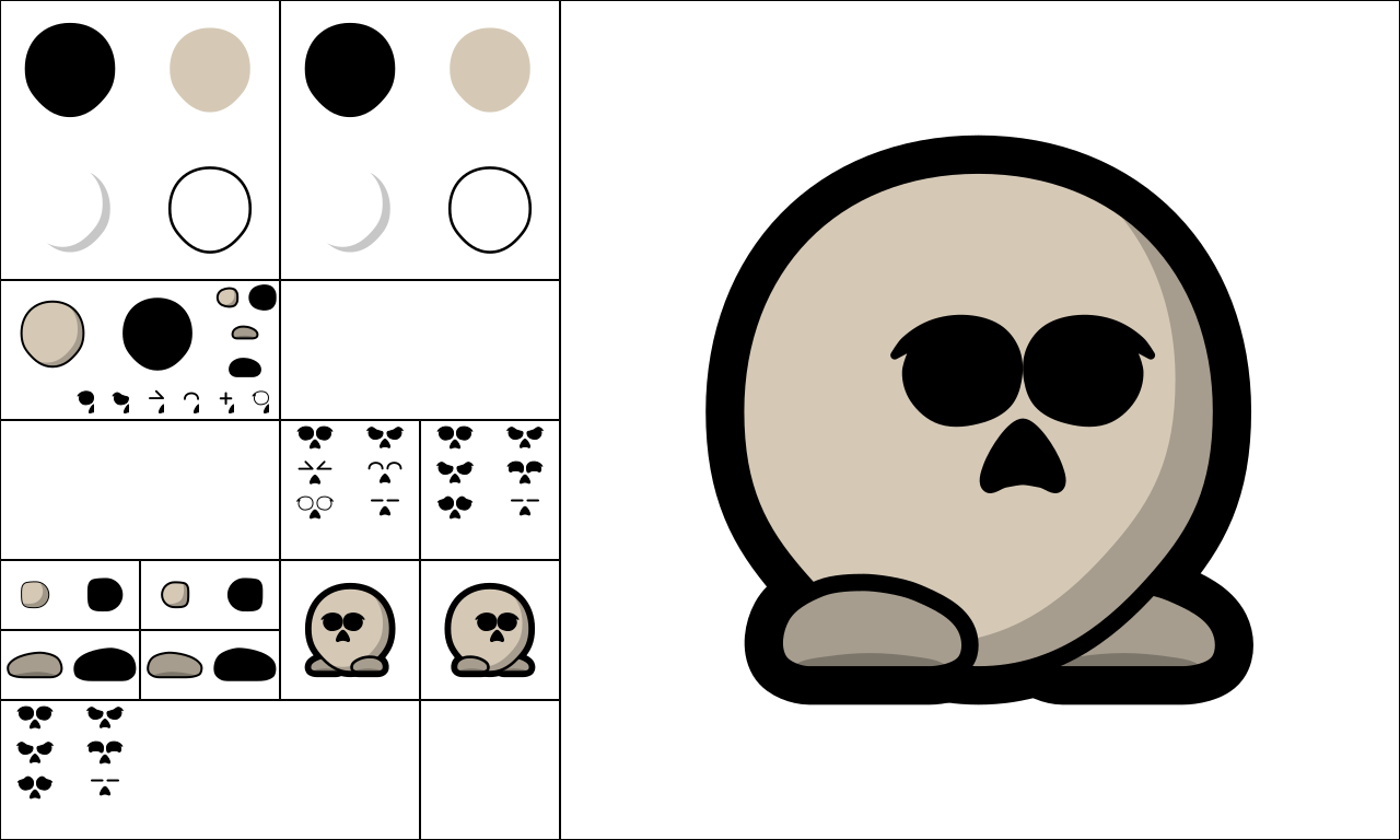 Teeworlds Tee Skeleton by android272