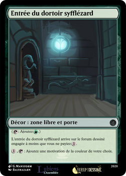 Entree du dortoir syfflzard
