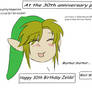 Zelda LOLS- 30th Anniversary Party
