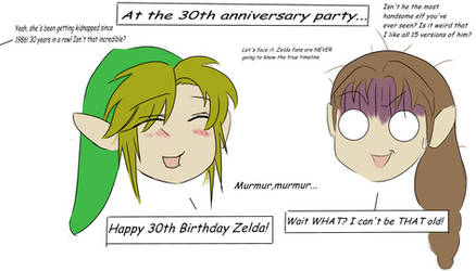 Zelda LOLS- 30th Anniversary Party