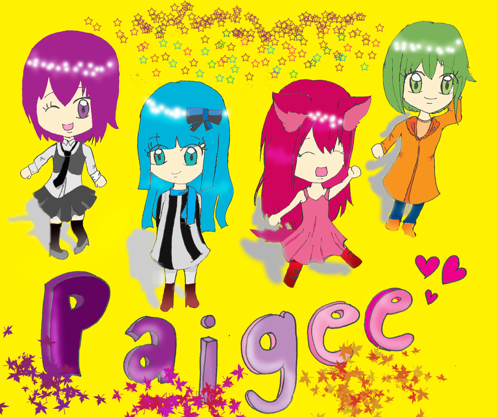 Paigeedraw characters by Xarisa24 on DeviantArt