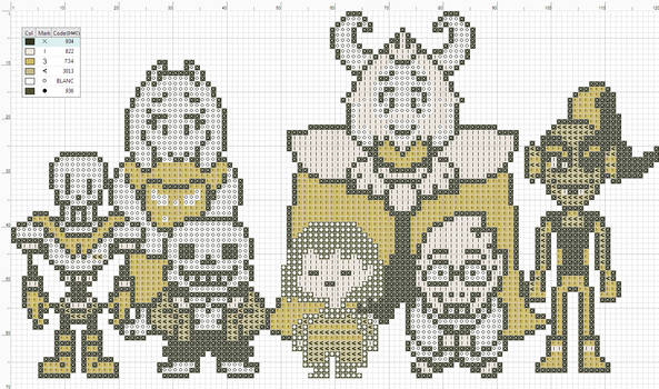 Undertale Photo Pattern