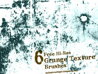 Free Brush Set 03: Grunge Texture Brushes